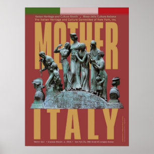 Mutter-Italien-Plakat Poster