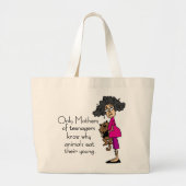 Mütter Jugendlicher Jumbo Stoffbeutel (Vorne)