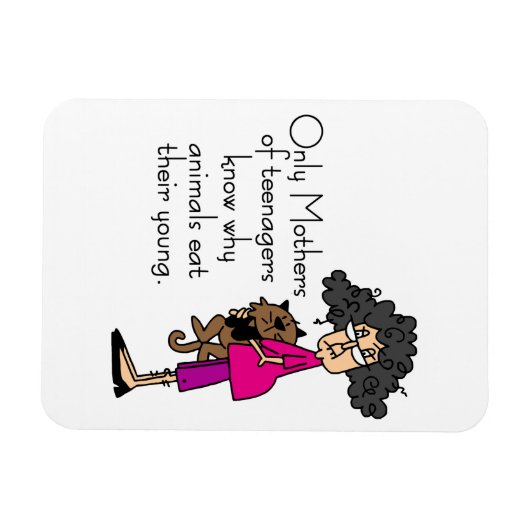 Mütter Jugendlicher Magnet (Horizontal)