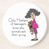 Mütter Jugendlicher Sandstein Untersetzer (Vorne)