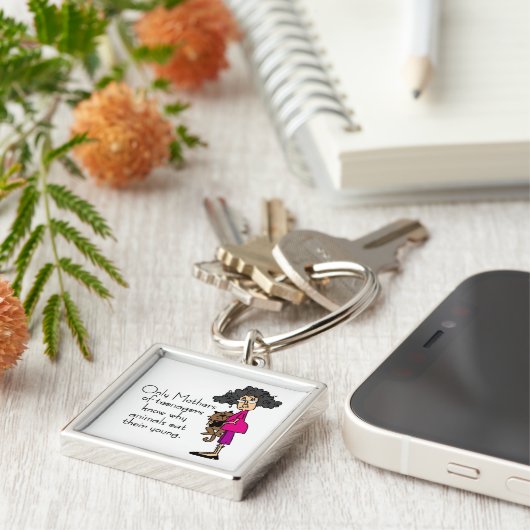 Mütter Jugendlicher Schlüsselanhänger (Seite)