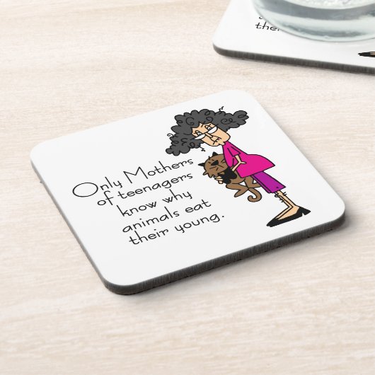 Mütter Jugendlicher Untersetzer (Linke Seite)