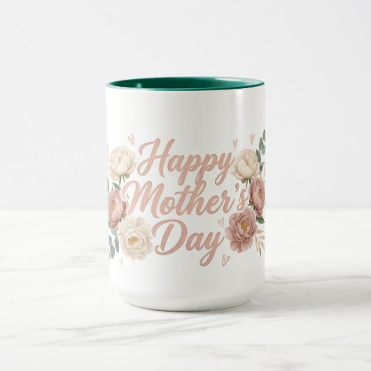 Mutter Kaffeetasse Blumen Beste Mutter Geschenk Mu (Zentrum)