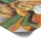 Mutter kämpft mit dem Haar des Kindes | Mary Cassa Poster (Ecke)