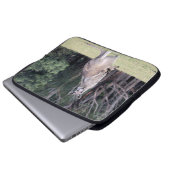 Mutter Kangaroo mit Baby Joey in ihrem Beutel Laptopschutzhülle (Vorne Knopf)