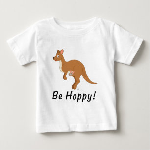 Mutter Kangaroo und Baby Baby T-shirt