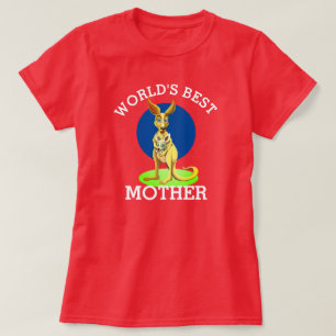 Mutter Kangaroo und Baby T - Shirt