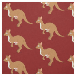 Mutter Kangaroo und Joey Stoff