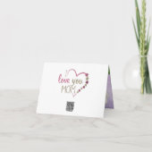 Mutter Karte (Rückseite)