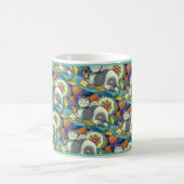 MUTTER KATZE & KÜCHE, PFLANZCHENWERKE, PINZUSHION KAFFEETASSE (Mittel)