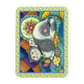 MUTTER KATZE & KÜCHE, PFLANZCHENWERKE, PINZUSHION MAGNET (Vertikal)