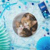 Mutter Katze Lieben Niedlich Kitten, Party Pappteller (Party)