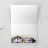 MUTTER KATZE MIT KITTEN / Muttertag Karte (Innenseite)