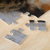 Mutter Katzen Lieben Niedlich Baby Kitten Tier Fot Puzzle (Seite)