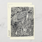 Mutter-Kind-Flachkarte (Vorne/Hinten)