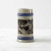 Mutter & Kind Gray/Blue 22 oz Stein Bierglas (Mittel)