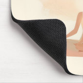 Mutter-Kind-Meditations-Serenitätskunst Mousepad (Ecke)