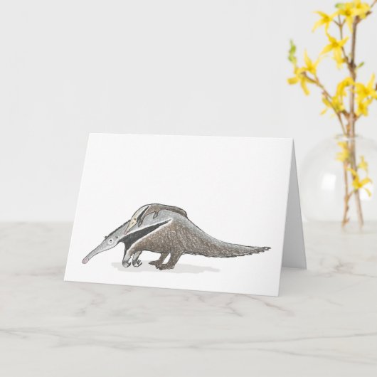 Mutter-Kind-Muttertagskarte Karte (Gelbe Blume)