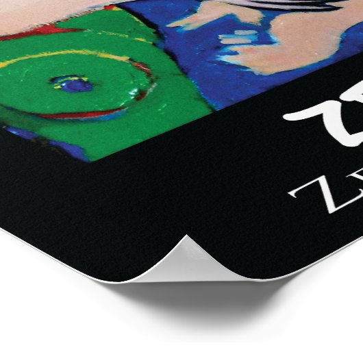 "Mutter & Kind" von Zermeno Poster (Ecke)