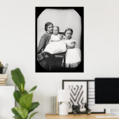 Mutter & Kinder, Gertrude Hubbard Daguerreotype Poster (Heimbüro)