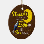 Mütter kleiner Jungen arbeiten von Sohn bis Sohn Keramik Ornament (Rechts)