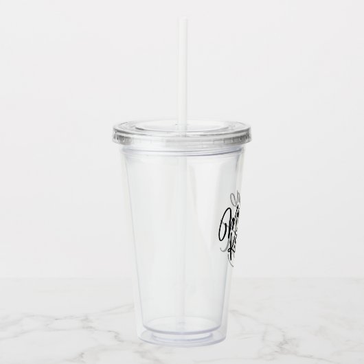 Mutter Knows Best Acryltrinkbecher (Rechts)