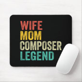 Mutter Komponist Legende Muttertag Vintage Mousepad (Mit Mouse)