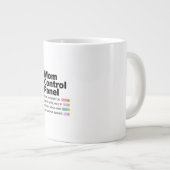 Mutter-Kontrollzentrum-Tasse | Lustiger Muttertag- Jumbo-Tasse (Vorderseite Rechts)