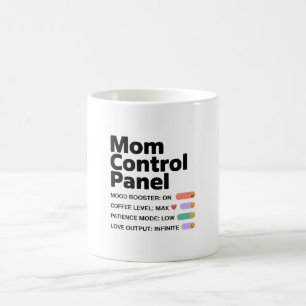 Mutter-Kontrollzentrum-Tasse Lustiger Muttertag- Kaffeetasse
