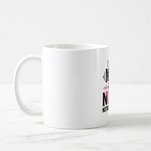 Mutter Krankenschwester Nichts Schreckt Mich Vinta Kaffeetasse (Links)