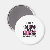 Mutter Krankenschwester Nichts Schreckt Mich Vinta Magnet (Vorderseite/Rückseite)