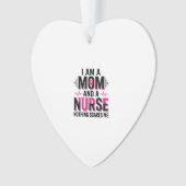 Mutter Krankenschwester Nichts Schreckt Mich Vinta Ornament (Vorderseite)