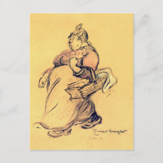 Mutter Kranzler - Vintage Postkarte