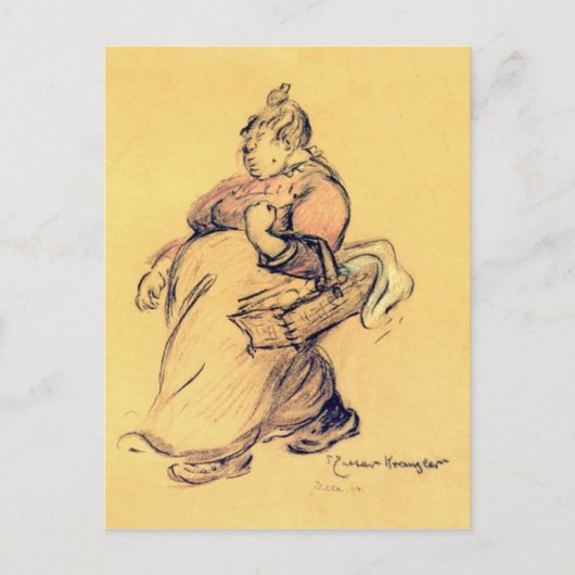 Mutter Kranzler - Vintage Postkarte (Vorderseite)