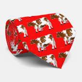 Mutter-Kuh mit Kalb Krawatte (Gerollt)