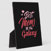 Mutter Kunst Beste Mama in der Galaxie Fotoplatte (Seite)