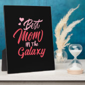 Mutter Kunst Beste Mama in der Galaxie Fotoplatte (Seite)