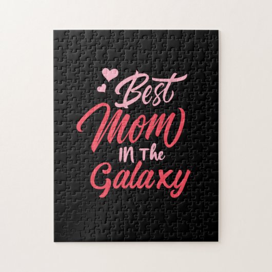 Mutter Kunst Beste Mama in der Galaxie Puzzle (Vertikal)