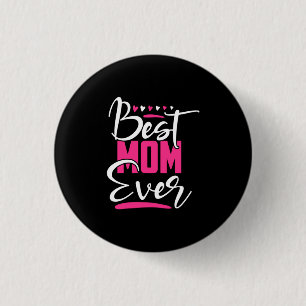 Mutter Kunst Beste Mama je Button