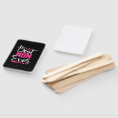 Mutter Kunst Beste Mama je Fächer (Non-assembled)