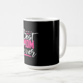Mutter Kunst Beste Mama je Kaffeetasse (VorderseiteRechts)