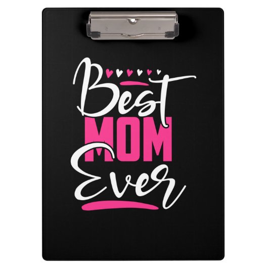 Mutter Kunst Beste Mama je Klemmbrett (Vorderseite)