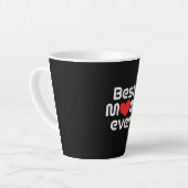 Mutter Kunst Beste Mama je Milchtasse (Linke Ecke)