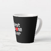 Mutter Kunst Beste Mama je Milchtasse (Rechte Ecke)
