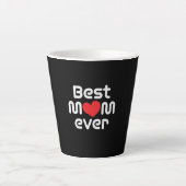 Mutter Kunst Beste Mama je Milchtasse (Vorderseite)