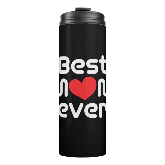 Mutter Kunst Beste Mama je Thermosbecher (Vorderseite)