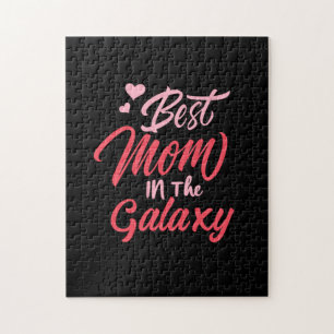 Mutter Kunst Beste Mutter der Galaxie Puzzle