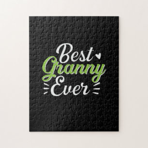 Mutter Kunst Bestes Granny Ever Puzzle