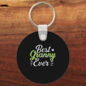 Mutter Kunst Bestes Granny Ever Schlüsselanhänger (Vorderseite)