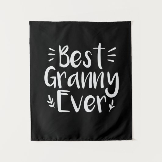 Mutter Kunst Bestes Granny Ever Wandteppich (Vorderseite)